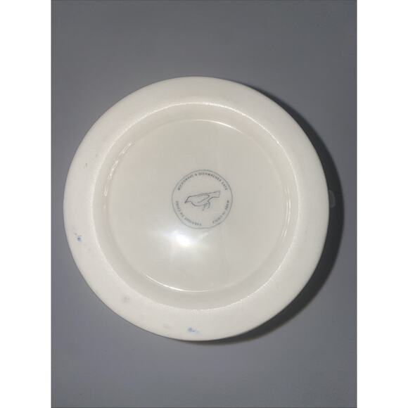 Anthropologie Mug Letter A Monogram Initial Footed Coffee Shaving Barber - Picture 6 of 7